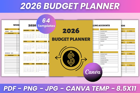 2026 Budget Planner KDP Interior: Your Complete Financial Companion for the Year Ahead
