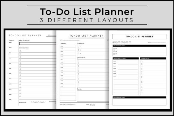 Daily To-Do List Task Organizer