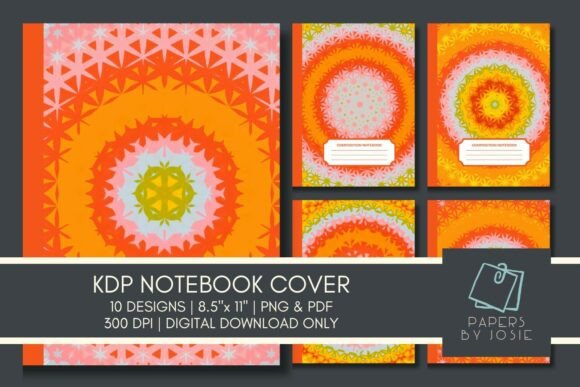 Orange Mandala KDP Notebook Cover: Design, Audience, and the Business of Thoughtful Stationery