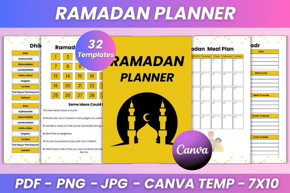 Ramadan Planner Kdp Interior: A Complete Guide to a Blessed Month