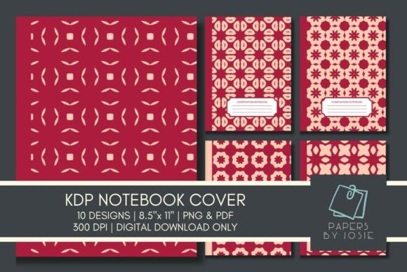 Red Peach KDP Notebook Cover: A Look at What Makes It Work for Real Creators