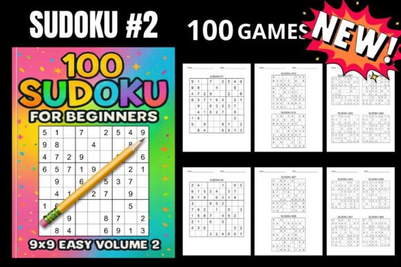 Sudoku 2 – 100 Easy Games 9x9 for Brain Training