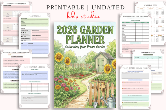 The 2026 Garden Planner: Plan, Grow, and Harvest with Confidence