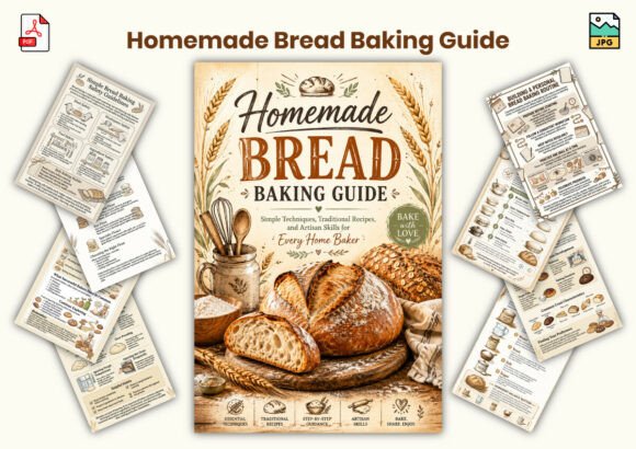 The Art of Homemade Bread Baking: Simple Techniques, Traditional Recipes, and Artisan Skills