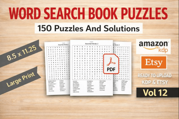 Word Search Activity Book – 150: A Practical Tool for Focus, Memory, and Daily Productivity